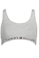 Biustonosze - TOMMY HILFIGER BIUSTONOSZ BALKONOWY DAMSKI SZARY - Tommy Hilfiger - miniaturka - grafika 1