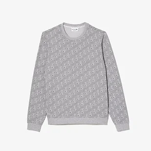 Lacoste Piżama Top, Chiny srebrne/grafitowe Som, XXL - Koszulki i topy damskie - miniaturka - grafika 1