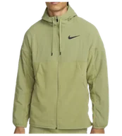 Bluzy męskie - Nike Therma-FIT Męska Ciepła Bluza Treningowa Zamek Kaptur DD2128-334 L - miniaturka - grafika 1