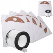 Worki do odkurzaczy - Worki flizelinowe Filtr ZMYWALNY do KARCHER NT 22/1 NT 22/1 Ap Te L STARMIX - miniaturka - grafika 1