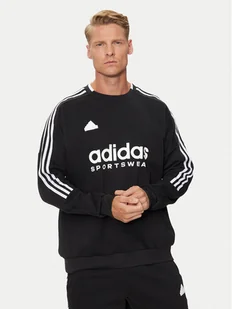 adidas Bluza House of Tiro IW0172 Czarny Regular Fit - Bluzy męskie - miniaturka - grafika 1