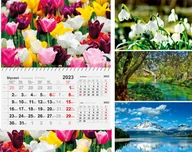 Kalendarze - Kalendarz 2023 jednodzielny mix - Panta Plast - miniaturka - grafika 1