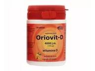 Leki przeciwbólowe - ORION PHARMA POLAND SP. Z O.O. Oriovit-D 4000 j.m. 100 tabletek - miniaturka - grafika 1