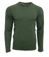 Odzież taktyczna i umundurowanie - Texar -  z długim rękawem Termoaktywna Base Layer - Oliwkowa 3XL - miniaturka - grafika 1