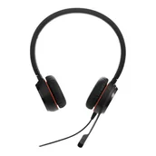 Słuchawki - Jabra Evolve 30 II Zestaw słuchawkowy Przewodowa Opaska na głowę Biuro/centrum telefoniczne USB Type-C / USB Type-A Czarny - miniaturka - grafika 1