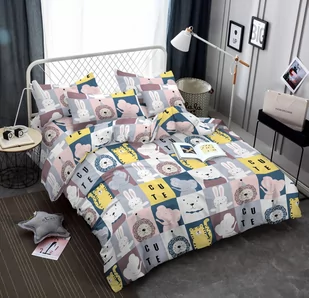 Pościel 140 x 200 2cz Satynowa Maria 2519 - Pościel - miniaturka - grafika 3