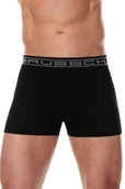 Majtki damskie - Brubeck BX00501A Bokserki Majtki bokserki, czarny - miniaturka - grafika 1