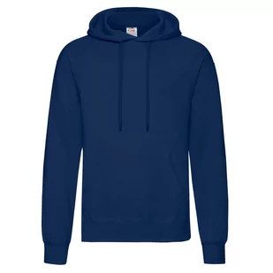 Bluza męska z kapturem Hooded Sweat Fruit of the Loom - Granatowy M - Bluzy męskie - miniaturka - grafika 1