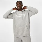 Bluzy męskie - Everlast Logo bluza męska z kapturem szara, Rozmiar M - miniaturka - grafika 1