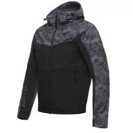 Odzież motocyklowa - Kurtka polarowa Dainese Ignite Tex, Męska, Czarna/Camo-Szara, 48 - miniaturka - grafika 1