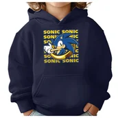 Bluzy dla dziewczynek - BLUZA DZIECIĘCA SONIC 122-128 CHŁOPIĘCA DZIEWCZĘCA PREZENT - miniaturka - grafika 1