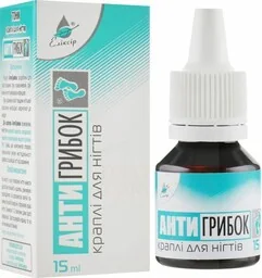 Krople do Paznokci Przeciwgrzybicze, Elixir - Pielęgnacja stóp - miniaturka - grafika 1