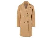 Płaszcze damskie - esmara® Płaszcz damski w stylu wełnianym (34, Camel) - miniaturka - grafika 1