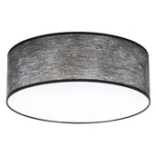 Lampy sufitowe - Britop Sufitowa LAMPA plafon NEVOA 47953802 loftowa OPRAWA abażurowa okrągła czarna - miniaturka - grafika 1