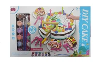 Zabawki sensoryczne - Zabawka Kreatywna Tort Urodzinowy Swede Zabawa Dla Małych Cukierników - miniaturka - grafika 1