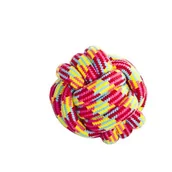 Zabawki dla kotów - Zabawka piłka pleciona ze sznura PARROT 90 g/7 cm - miniaturka - grafika 1