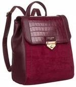 Plecaki - Klasyczny, mały plecak damski z klapką  David Jones - Merg - miniaturka - grafika 1