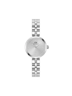 Zegarek Daniel Wellington Zegarek Elan Lumine Unitone DW00100719 Srebrny - Zegarki męskie - miniaturka - grafika 1