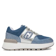 Sneakersy damskie - Sneakersy Liu Jo Amazing 33 BA5051 PX663 Niebieski - miniaturka - grafika 1