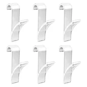 Wieszaki łazienkowe - Wenko Wieszaki na grzejnik żeberkowy 6 szt. - miniaturka - grafika 1