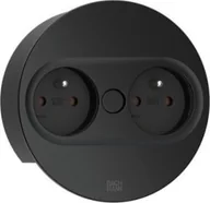 Gniazdka elektryczne - Bachmann BACHMANN TWIST2 2xUTE 2,0m AEH RAL9005 30GE rond - miniaturka - grafika 1