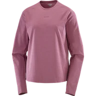 Koszulki sportowe damskie - KOSZULKA DAMSKA SALOMON TRACKLINE LS W C26503 - miniaturka - grafika 1