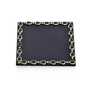 Podstawka pod świece Elia Black 15x15 cm - Świece - miniaturka - grafika 1