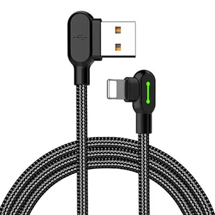 Mcdodo kabel Button (USB - Lightning) (1,8 m) CA-4674 czarny - Kable USB - miniaturka - grafika 1