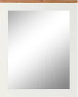 Lustra - Lustro ścienne DKD Home Decor Biały Brązowy Drewno akacjowe Drewno mango Urban 90 x 1,5 x 113 cm - miniaturka - grafika 1