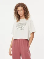 Koszulki i topy damskie - Reebok T-Shirt Classics Big Logo HZ8099 Biały Fitted Fit - miniaturka - grafika 1