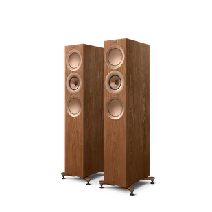 KEF R7 Meta kolumna podłogowa (sztuka) Walnut - Głośniki i kolumny - miniaturka - grafika 1