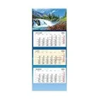 Kalendarze - Kalendarz 2026 trójdzielny Wodospad - miniaturka - grafika 1