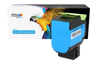 Komplet zamienników tonerów Lexmark CS317 CMYK marki My Office - Tusze zamienniki - miniaturka - grafika 3