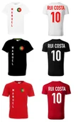 Koszulki sportowe męskie - Koszulka Portugalia MANUEL RUI COSTA 10 - miniaturka - grafika 1