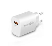 Ładowarki do telefonów - Reinston ELSI013 USB-A 2.4A (biały) - miniaturka - grafika 1
