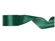 Gadżety na imprezę - Tasiemka satynowa, butelkowa zieleń, 50 mm/25 m, 1 szt. - miniaturka - grafika 1