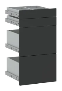 Szuflady Zewnętrzne Wysokie Vesti 1D Typ 87 Antracyt 5003058/Asr - Meble modułowe i akcesoria - miniaturka - grafika 1
