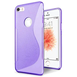 Etui na telefon komórkowy iPhone 5 5S SE silikonowe etui Ultra Slim Cover etui ochronne - Etui i futerały do telefonów - miniaturka - grafika 1