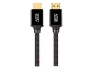 Kable komputerowe i do monitorów - SILVER MONKEY X HDMI - HDMI v 2.1 5m (certyfikat HDMI v 2.1) czarny - miniaturka - grafika 1