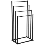 Wieszaki łazienkowe - Wieszak łazienkowy LOFTINSPIRED Tormes 4 ramiona Czarny - miniaturka - grafika 1