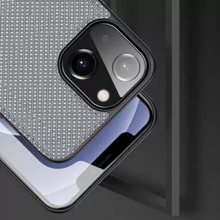 Dux Ducis Fino etui pokrowiec pokryty nylonowym materiałem iPhone 13 mini szary - Etui i futerały do telefonów - miniaturka - grafika 4