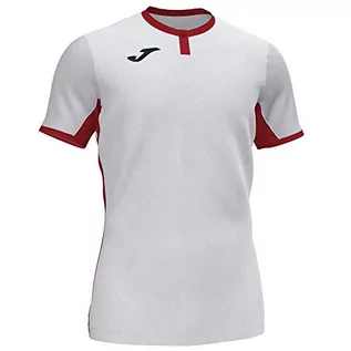 Koszule męskie - Joma Koszula męska, biała/różowa, 6XS, Blanc/Rouge, 6XS - grafika 1