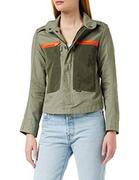 Kurtki damskie - G-STAR RAW Damska kurtka Slim Overshirt Wmn, zielony (Shamrock C658-2199), S - miniaturka - grafika 1