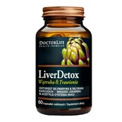 Suplementy naturalne - Doctor Life Doctor Life Liver Detox ochrona wątroby suplement diety 60 kapsułek - miniaturka - grafika 1