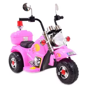 Pierwszy Motor Chopper Na Akumulator - Kogut, Miękkie Siedzenie, Pasy/Ll778 - Pojazdy elektryczne dla dzieci - miniaturka - grafika 1