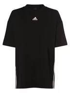 Koszulki i topy damskie - adidas Sportswear - T-shirt damski, czarny - miniaturka - grafika 1