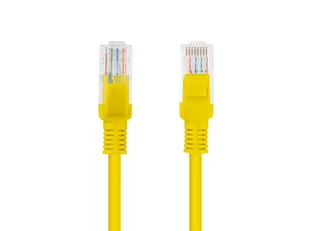 Lanberg Patch cord kat.5E 10M żółty PCU5-10CC-1000-Y - Patchcordy - miniaturka - grafika 4