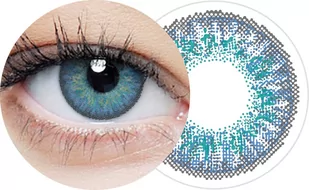 Clearlab, 55 Emerald, soczewki Kolorowe 0,00, 2 szt. - Soczewki kontaktowe - miniaturka - grafika 1