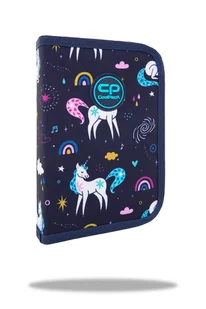 PATIO, piórnik jednoklapkowy bez wyposażenia coolpack clipper mrs unicorn - Piórniki - miniaturka - grafika 1