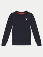 Swetry męskie - Guess Sweter N0YR04 Z2VV0 Granatowy Regular Fit - miniaturka - grafika 1